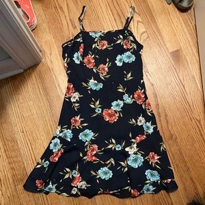 flower mini dress